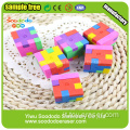 3D colorato Mini TPR assemblato gomma cubo Puzzle